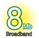 8Mb broadband