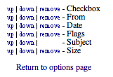 Size column added